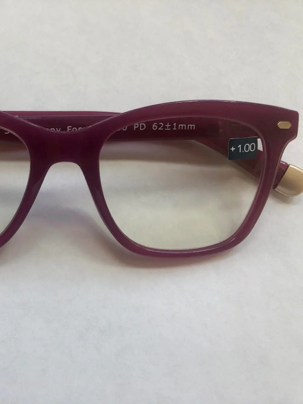 NEW‎ Peepers Poppy Berry Light Filtering Glasses +1.00